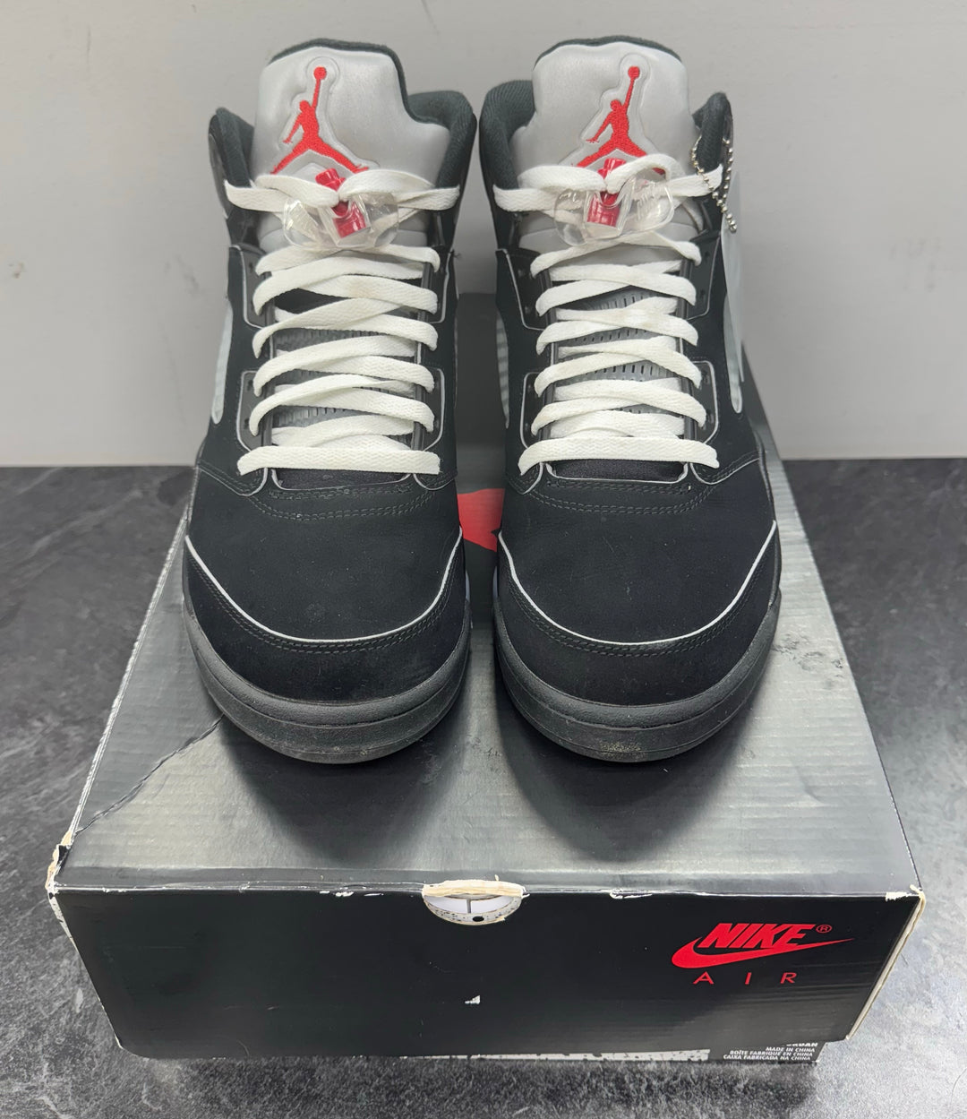 Jordan 5 Retro OG Black Metallic Reimagined USED