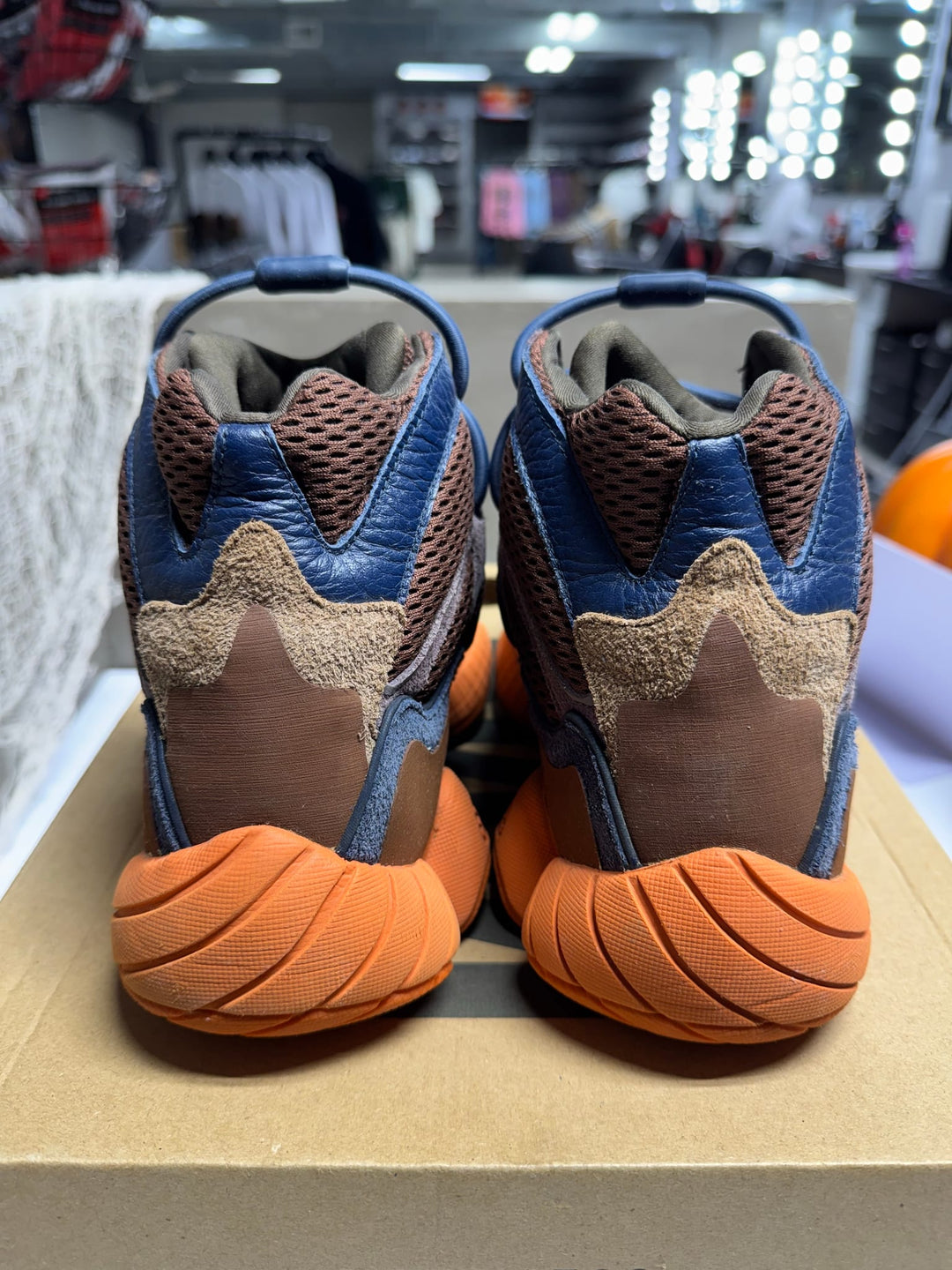 adidas Yeezy 500 High Tactile Orange USED