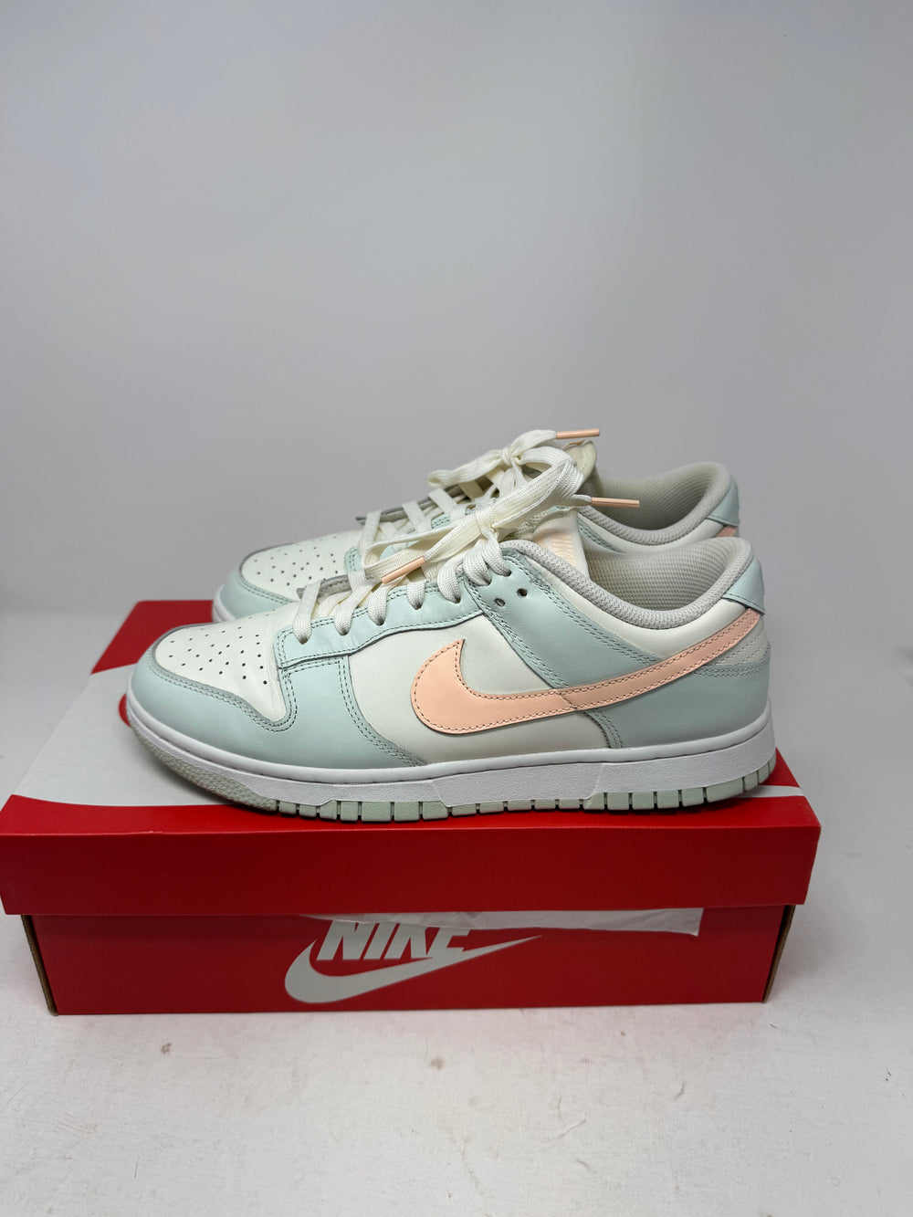 Nike Dunk Low Barely Green (Women's) USED