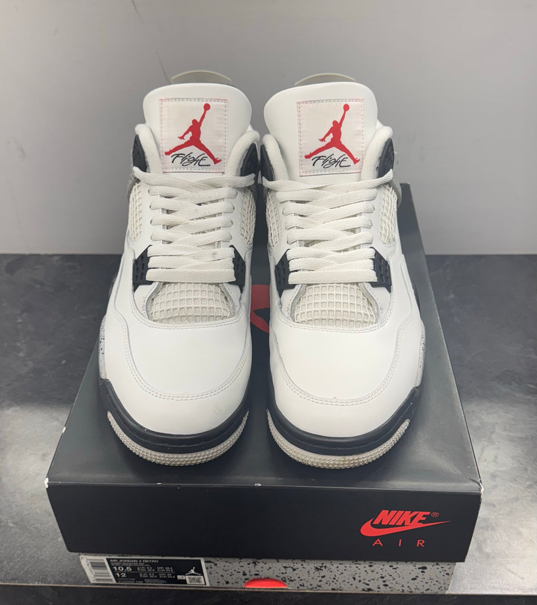 Jordan 4 Retro White Cement (2025) USED