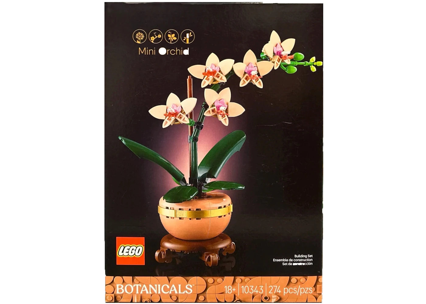 LEGO Botanical Collection Mini Orchid Set 10343
