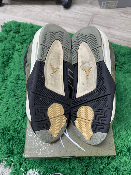 Jordan 4 Retro SE Craft Medium Olive (GS) USED