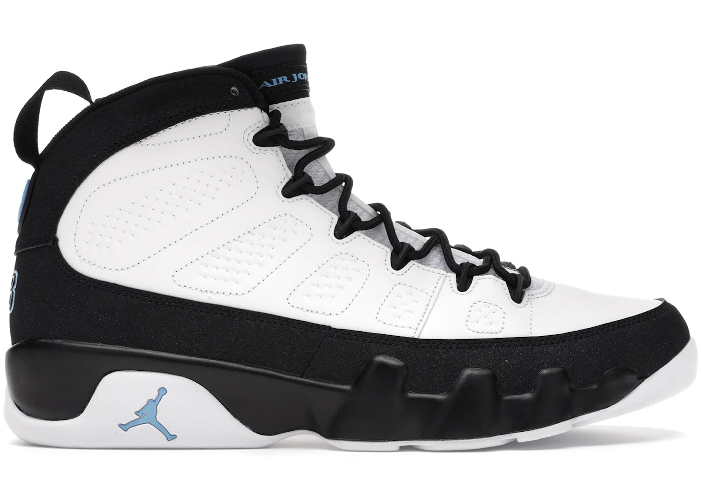 Jordan 9 Retro University Blue USED