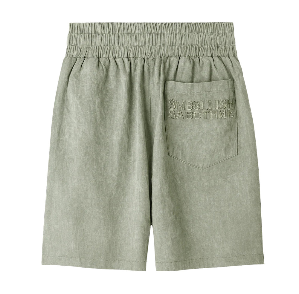 EMBELLISH FIGHTER SHORTS TEAL